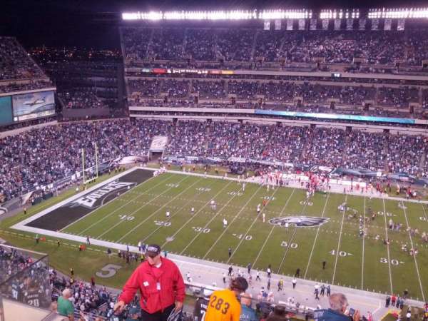 Lincoln Financial Field, section: 202, row: 11, seat: 26