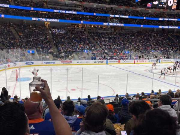 UBS Arena, section: 117, row: 14, seat: 6
