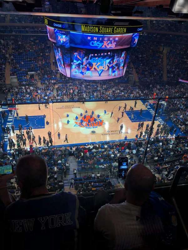 Madison Square Garden, section: 312, row: 2