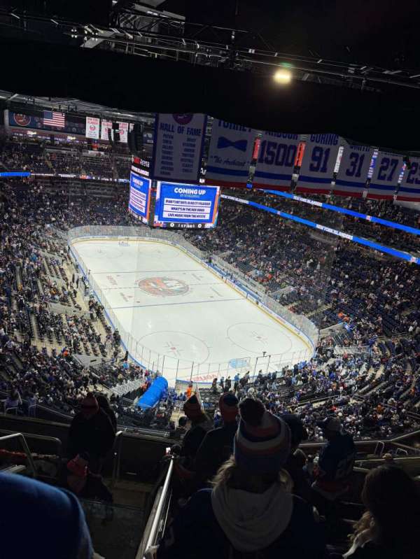 UBS Arena, section: 315, row: 7, seat: 20