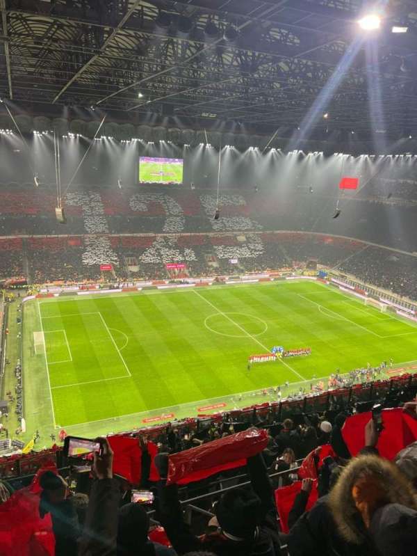 San Siro, section: 336, row: 6, seat: 39
