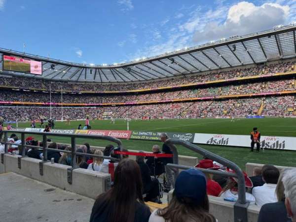 Twickenham Stadium, section: L3, row: 7, seat: 159