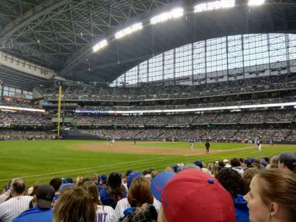 American Family Field, section: 126, row: 9, seat: 21