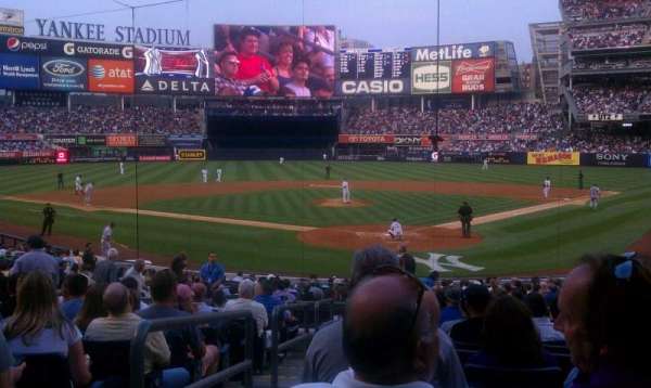 Yankee Stadium, section: 120b, row: 23, seat: 14