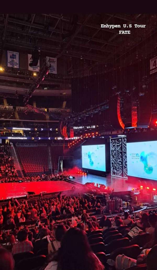 Prudential Center, section: 9, row: 16, seat: 11