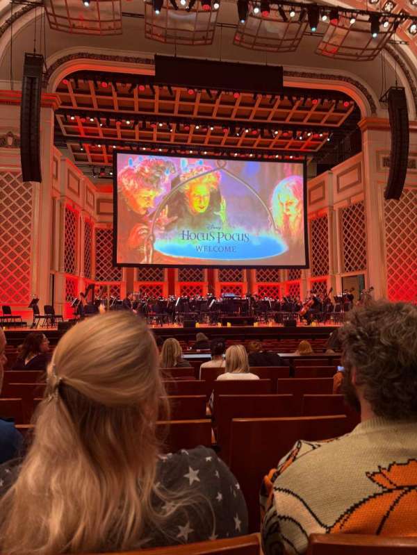 Cincinnati Music Hall, section: Orchestra 2, row: 2, seat: 204
