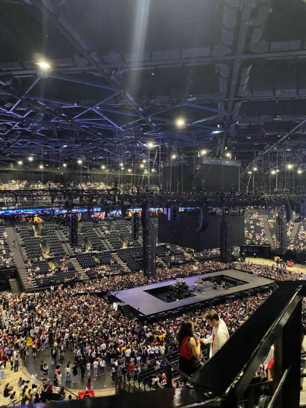 Accor Arena, section: Balcon N, row: 87, seat: 2