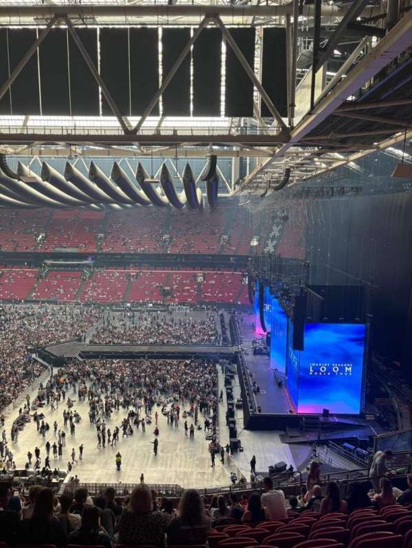 Johan Cruijff ArenA, section: 419, row: 22, seat: 2
