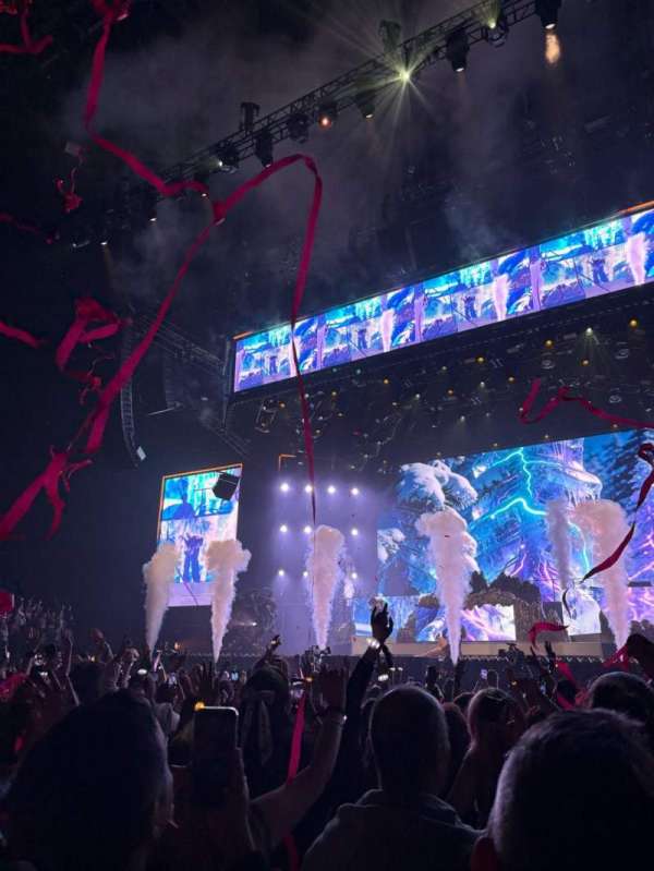 Co-op Live, section: Floor A3, row: 12, seat: 41