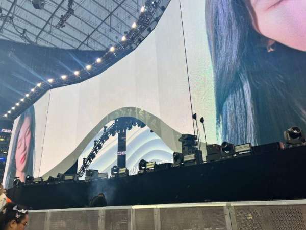Allegiant Stadium, section: Floor A2, row: 2, seat: 11