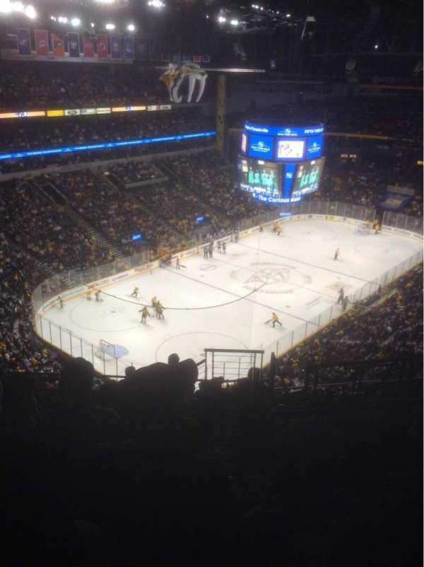 Bridgestone Arena, section: 304, row: N, seat: 4