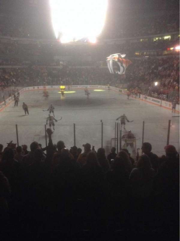 Bridgestone Arena, section: 110, row: C, seat: 9