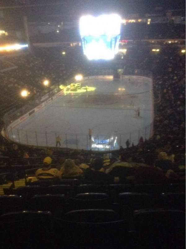 Bridgestone Arena, section: 202, row: K, seat: 13