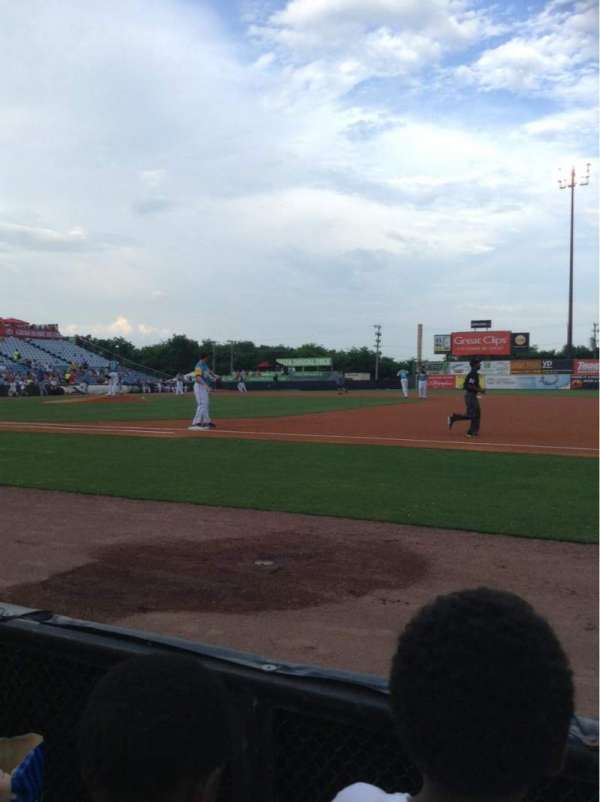 Herschel Greer Stadium, section: G, row: 2, seat: 15