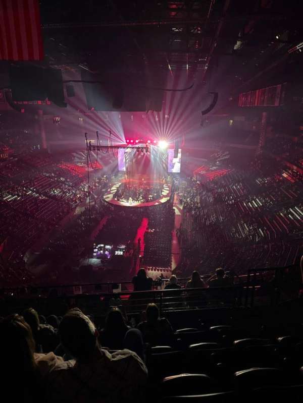 Bridgestone Arena, section: 302, row: L, seat: 8