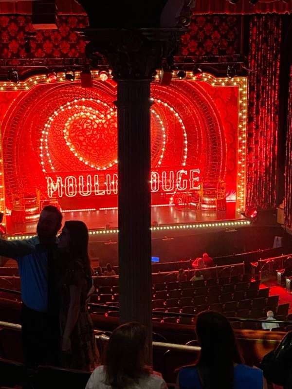 Academy of Music, section: Balcony F, row: F, seat: 3