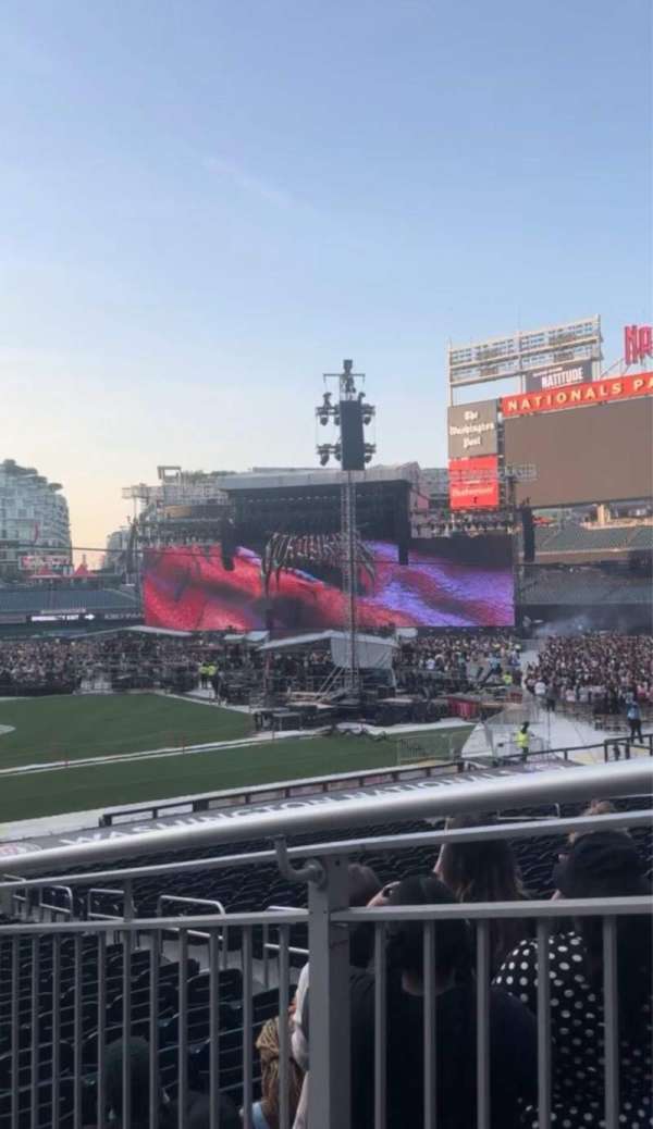 Nationals Park, section: 126, row: N, seat: 1