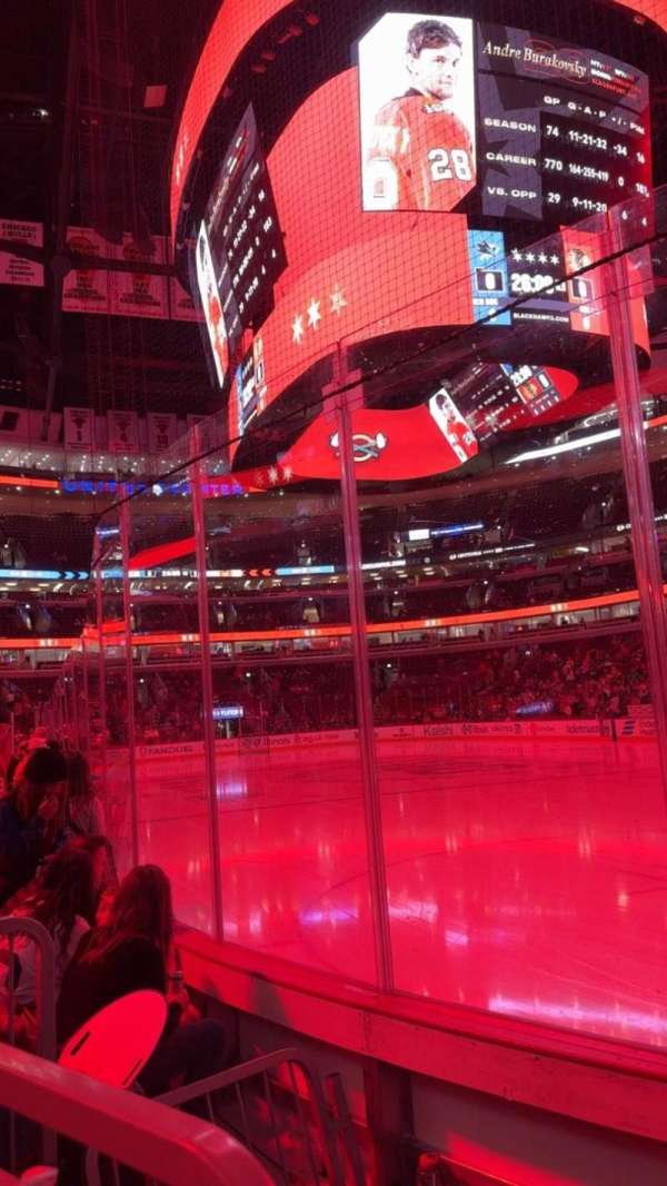 United Center, section: 108, row: 3, seat: 7