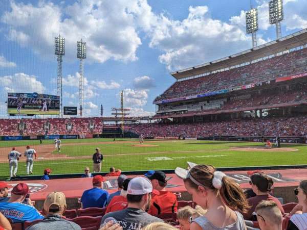 Great American Ball Park, section: 116, row: K, seat: 6
