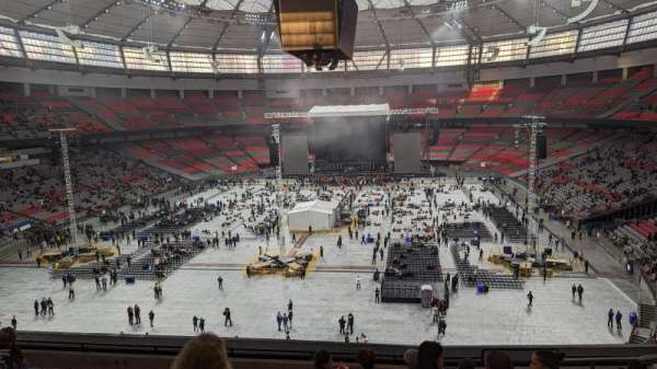 BC Place, section: 453, row: EE, seat: 101