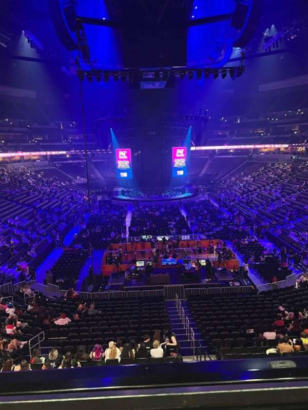 Ball Arena, section: 216, row: 1, seat: 12