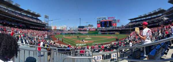 Nationals Park, section: 123, row: C, seat: 1