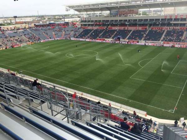 SeatGeek Stadium, section: 203, row: 13, seat: 1
