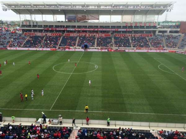 SeatGeek Stadium, section: 206, row: 7, seat: 25