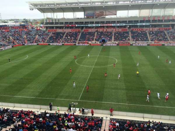 SeatGeek Stadium, section: 207, row: 7, seat: 1