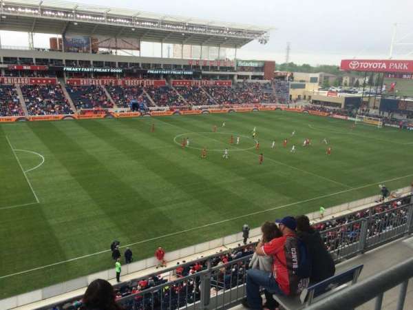 SeatGeek Stadium, section: 210, row: 4, seat: 12
