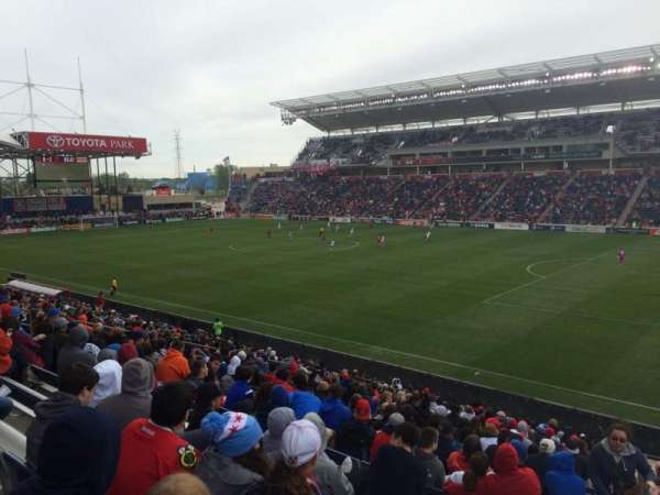 SeatGeek Stadium, section: 124, row: 24, seat: 1