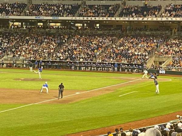 Charles Schwab Field, section: 122, row: 24, seat: 8