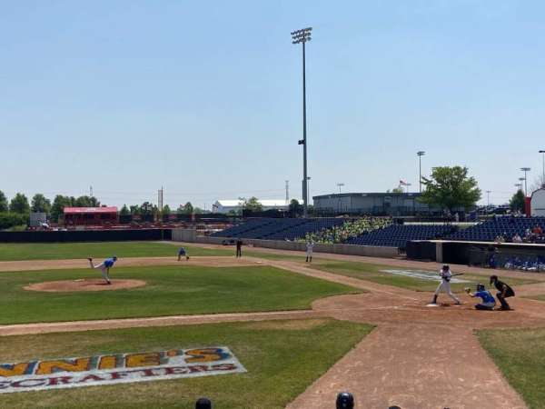 Rivets Stadium, section: 108, row: 9, seat: 1