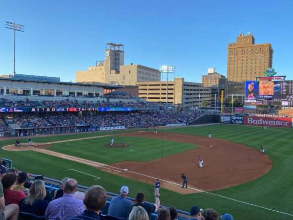Fifth Third Field, section: 216, row: F, seat: 7