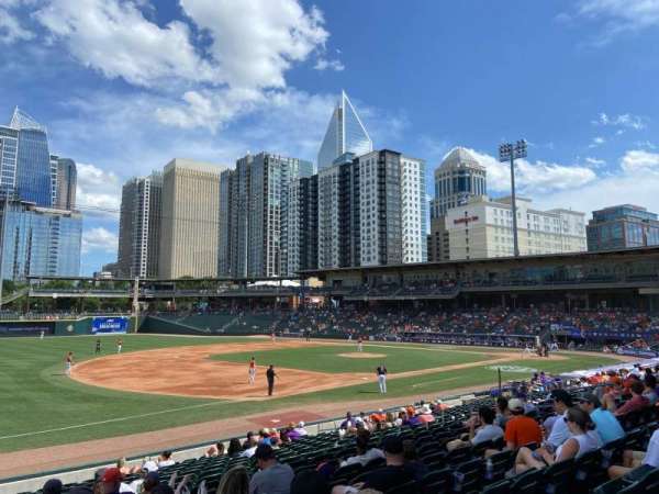 Truist Field, section: 118, row: T, seat: 22
