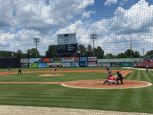 Five County Stadium, section: 105, row: D, seat: 8