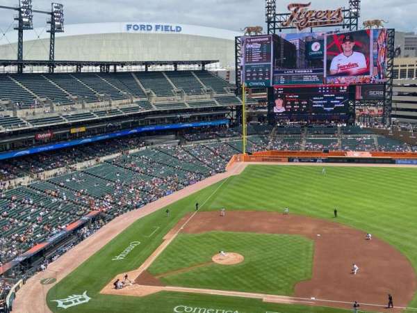 Comerica Park, section: 321, row: 18, seat: 15
