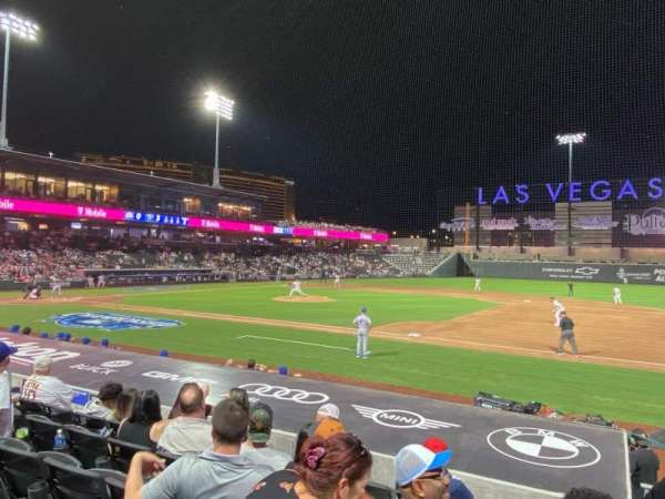 Las Vegas Ballpark, section: 106, row: L, seat: 14