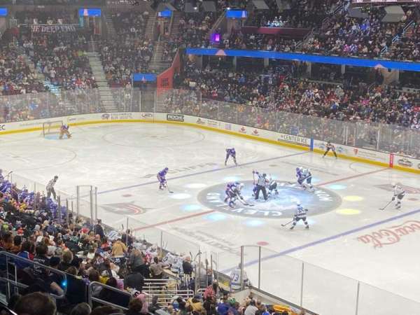Rocket Arena, section: M105, row: 10, seat: 4