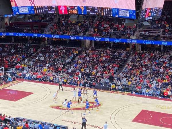 Rocket Arena, section: C106, row: 11, seat: 9