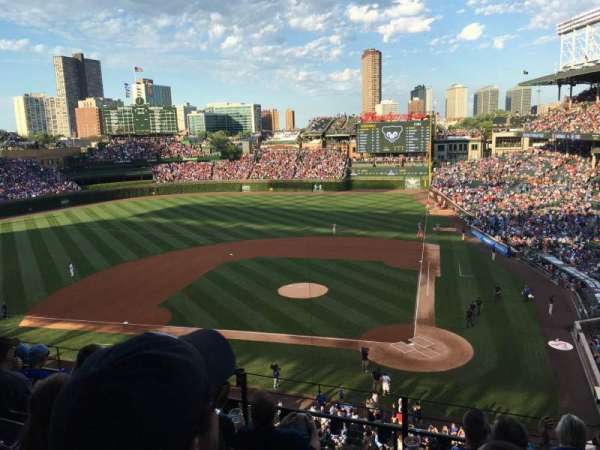 Wrigley Field, section: 313L, row: 6, seat: 15