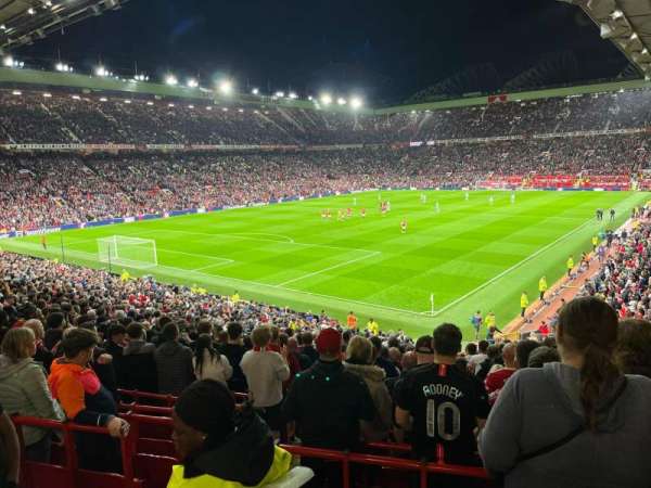 Old Trafford, section: W209, row: 20, seat: 74