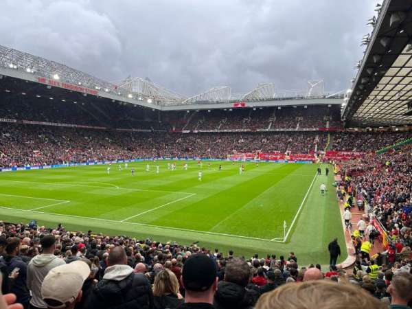 Old Trafford, section: W208, row: 7, seat: 96