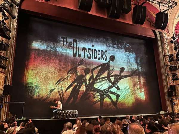 Bernard B. Jacobs Theatre, section: Orchestra L, row: K, seat: 1