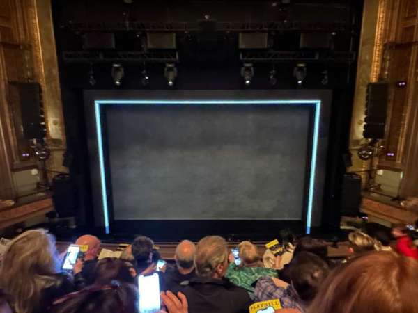 Nederlander Theatre, section: Mezzanine C, row: E, seat: 107