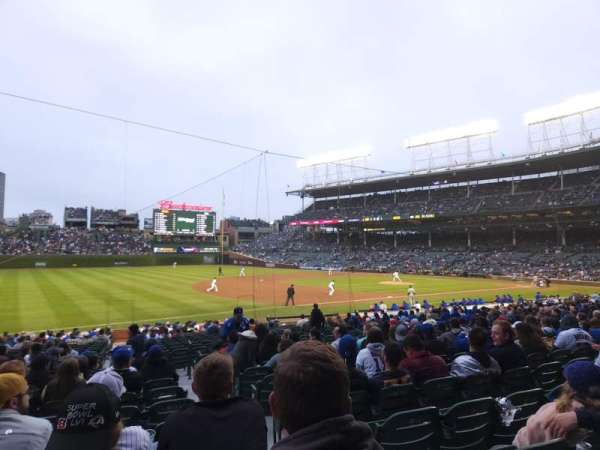 Wrigley Field, section: 107, row: 12, seat: 15