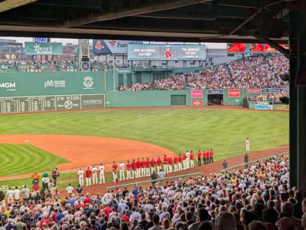 Fenway Park, section: Grandstand 17, row: 16, seat: 1