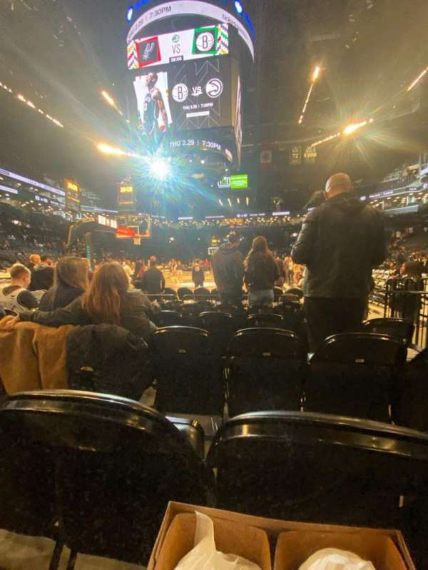 Barclays Center, section: 31, row: 1, seat: 2