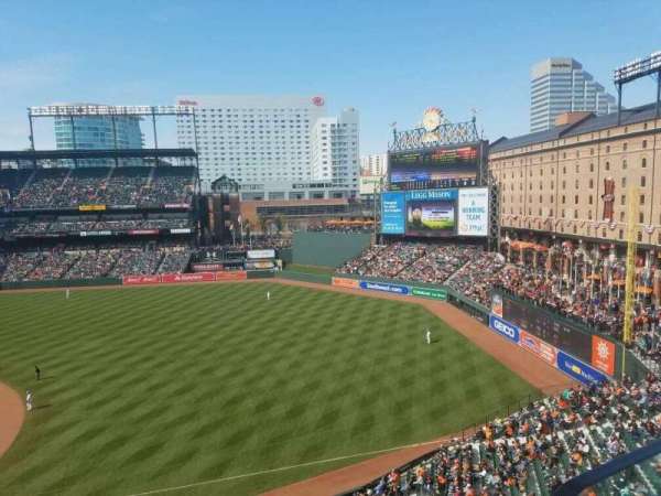 Oriole Park at Camden Yards, section: 316, row: 1, seat: 1