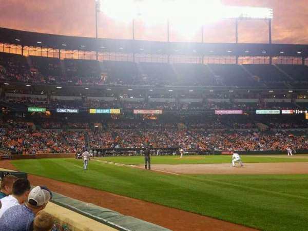 Oriole Park at Camden Yards, section: 12, row: 2, seat: 10